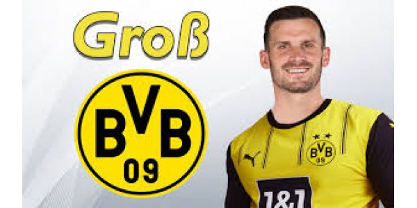 Groß a choisi le maillot n°13 du Borussia Dortmund